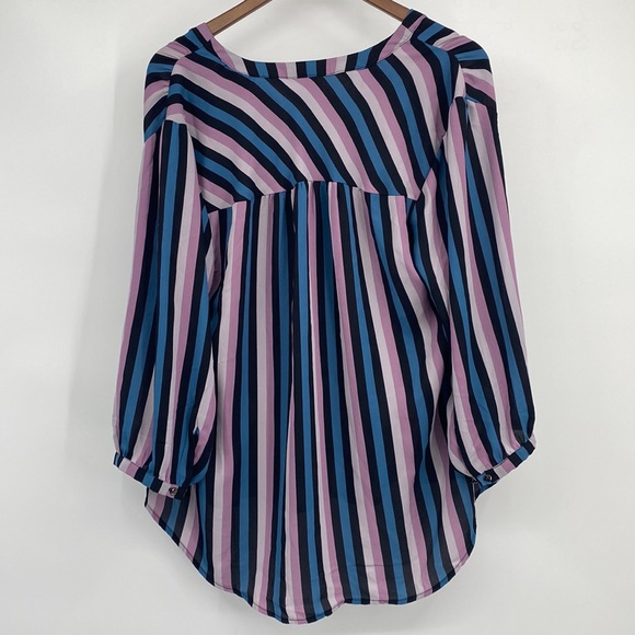 Torrid Georgette Bow Tie Blouse Size 1 / 1X equivalent - Picture 10 of 10